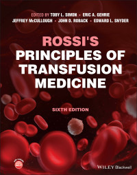 Image of Roszi's Principles of Transfusion Medicine